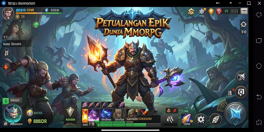Gameplay menakjubkan dari 888IDR dalam pencarian petualangan epik.