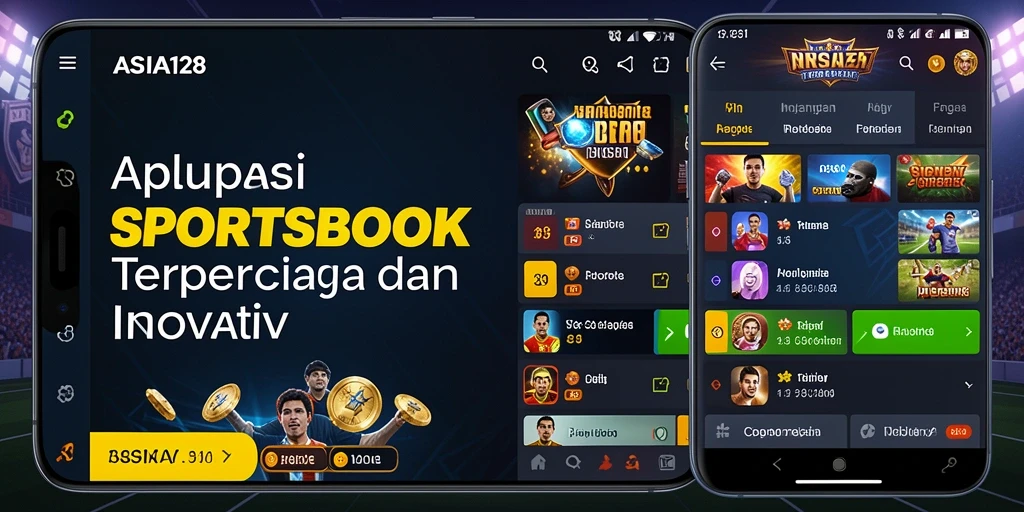 Tampilan gameplay yang menarik dalam aplikasi Sportsbook ASIA128.