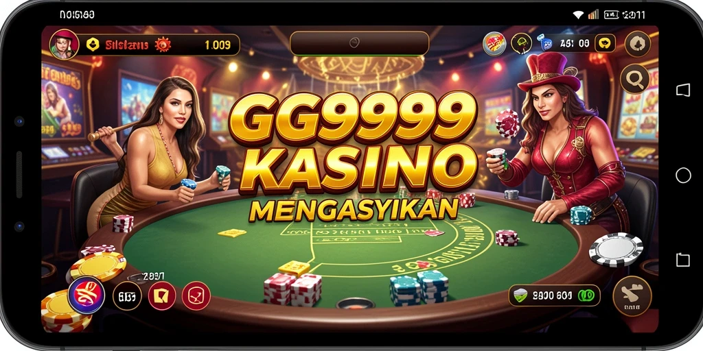 Tampilan screenshot GG999 yang menampilkan gameplay seru di Kasino.