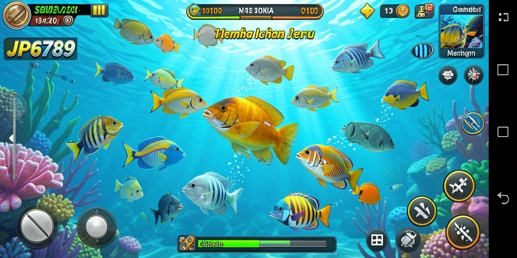 Tampilan gameplay seru dari JP6789 yang menyenangkan.