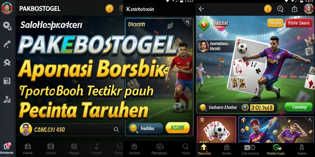 Tampilan antarmuka aplikasi PAKBOSTOGEL yang menarik dan mudah dinavigasi.