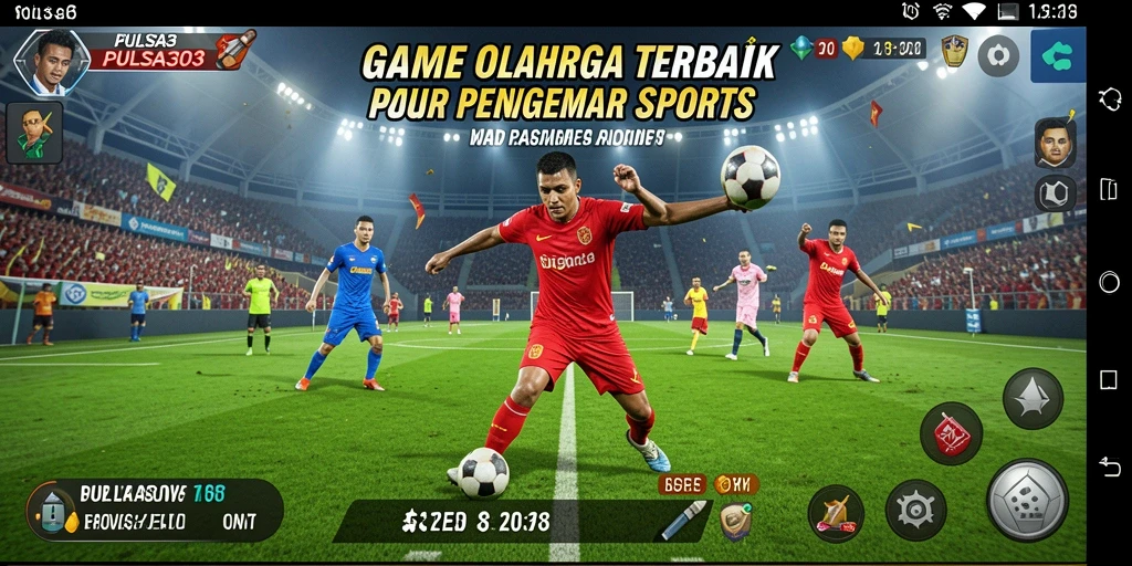 Screenshot gameplay PULSA303 yang menampilkan aksi olahraga seru.