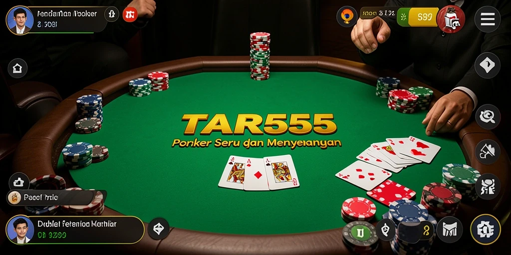 Tampilan gameplay TAR555 yang seru dan interaktif.