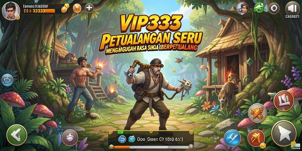 Tampilan menarik dari gameplay petualangan seru di VIP333.
