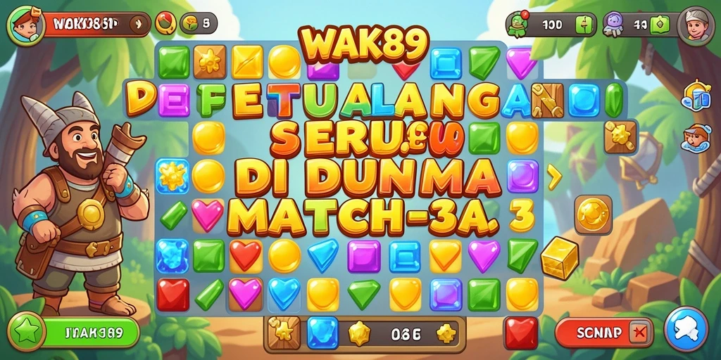 Tampilan menawan dari gameplay WAK89 yang menyenangkan.
